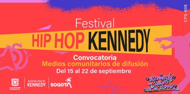 Medio comunitario: así podrás hacer difusión del Festival Hip Hop Kennedy