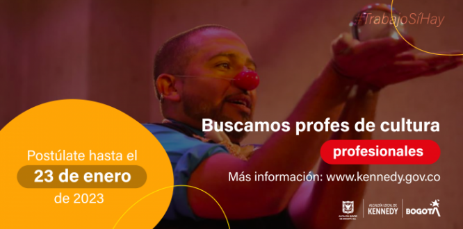 #TrabajoSíHay | ¿Eres profe en artes plásticas, literatura, música, danza o teatro? Esta convocatoria es para ti