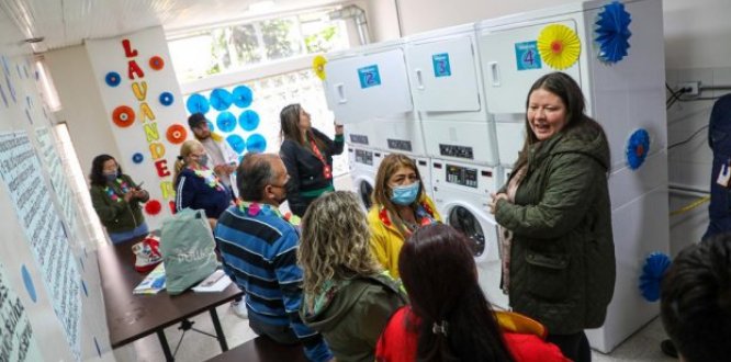 El CDC Bellavista estrenó lavadoras nuevas gracias a la Alcaldía Local de Kennedy