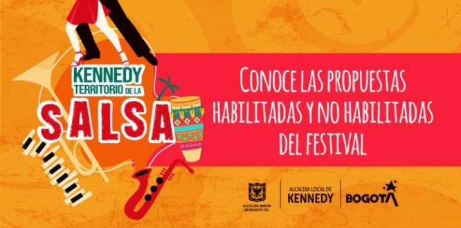 Conoce las propuestas habilitadas y no habilitadas del festival Kennedy Territorio de la Salsa