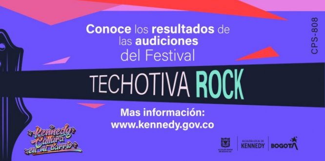 Conoce las iniciativas ganadoras para el Festival Techotiva Rock 2023