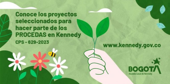 Estos son los 15 proyectos que serán fortalecidos en Kennedy gracias a los Procedas