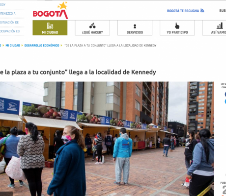 “De la plaza a tu conjunto” llega a la localidad de Kennedy - Portal Bogotá