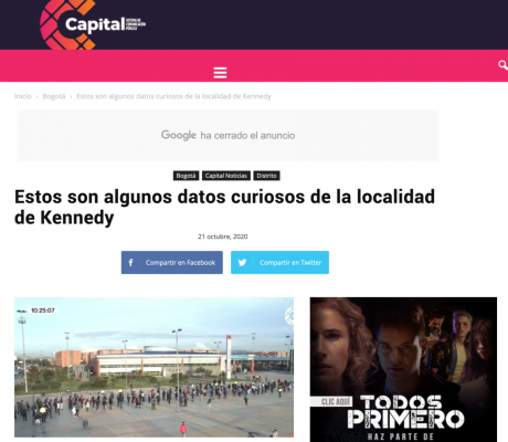 Estos son algunos datos curiosos de la localidad de Kennedy