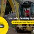 #TrabajoSíhay | Buscamos operador de maquinaria amarilla para nuestro proyecto Kennedy con mejores vías 