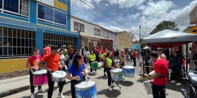 Toda una fiesta se vivió en la reapertura de la Casa de Juventud Iwoka de Kennedy