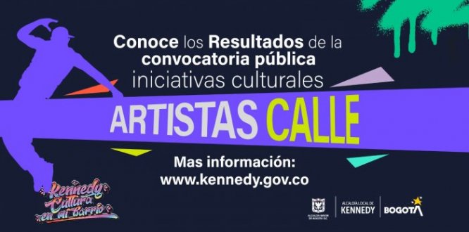 Imagen Conoce los resultados de la entrega de iniciativas culturales del componente para artistas calle Conoce los resultados de la entrega de iniciativas culturales del componente para artistas calle