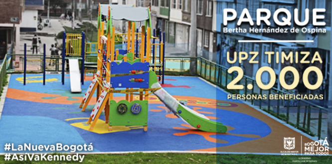 PARQUE URBANIZACIÓN BERTHA HERNÁNDEZ DE OSPINA PARQUE URBANIZACIÓN BERTHA HERNÁNDEZ DE OSPINA