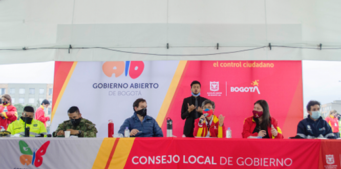 ¡Con éxito se llevó a cabo el Consejo Local de Gobierno en Kennedy!