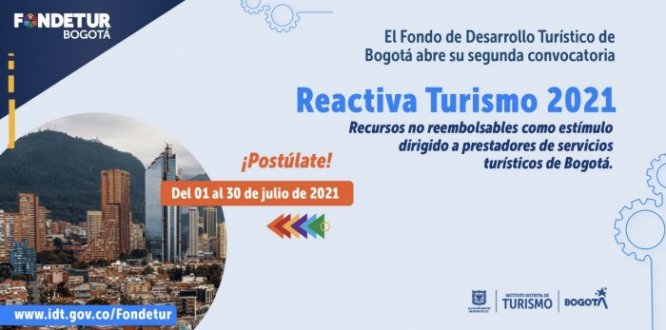 ¿Tienes una iniciativa turística? Participa en estas convocatorias, que cuentan con 2.000 millones de pesos para apoyarla
