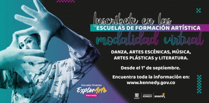 Aprende de danza, artes escénicas, música y más en las Escuelas de Formación Artística y Cultural en su modalidad virtual