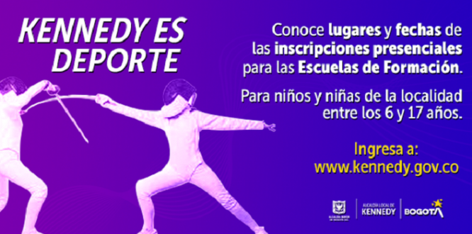 Estos son los puntos presenciales para inscribirse a las Escuelas de Formación Deportiva