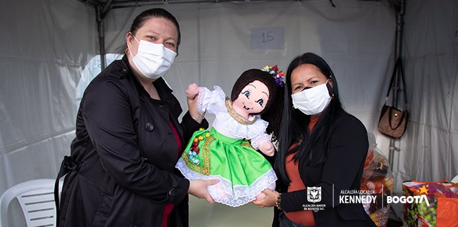 Participa en la feria Kennedy Emprende, liderada por víctimas del conflicto armado