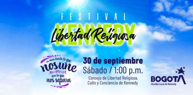 Todo lo que debes saber para inscribirte al Festival Kennedy Libertad Religiosa