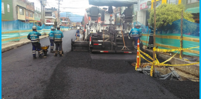 obras en vía