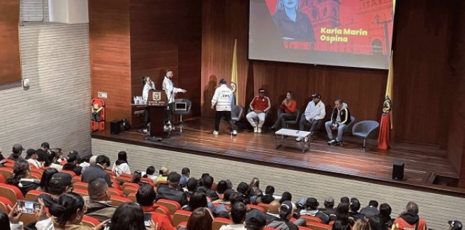 Kennedy construye puentes de paz con las barras futboleras, durante la Semana del Diálogo