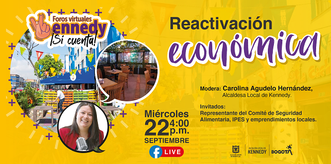 Reactivación económica en la localidad: el tema del Foro #KennedySíCuenta de este 22 de septiembre