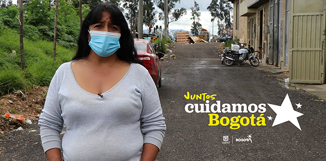 imagen “Gracias a la Alcaldía de Kennedy por el arreglo de la vía”: Vecina del barrio Palmitas “Gracias a la Alcaldía de Kennedy por el arreglo de la vía”: Vecina del barrio Palmitas