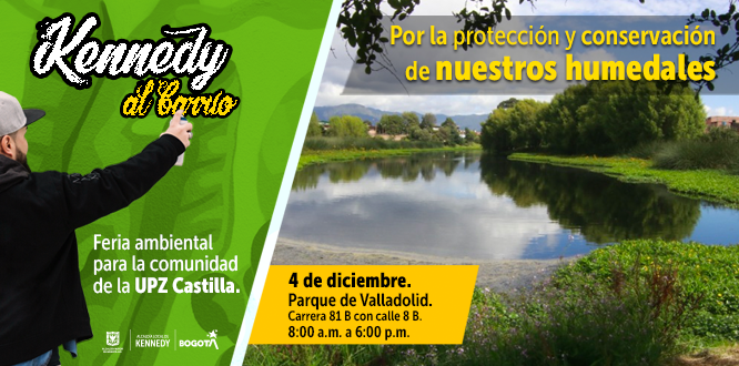 Bicirrecorridos, avistamientos en el humedal El Burro y oferta de empleo, algunos de los servicios que encontrarás en nuestra feria #KennedyAlBarrio de este sábado