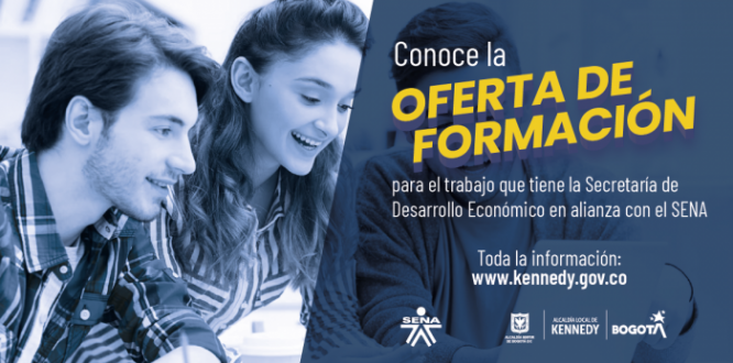 Conoce todos los cursos gratuitos de formación para el trabajo que tiene la Secretaría de Desarrollo Económico con el SENA
