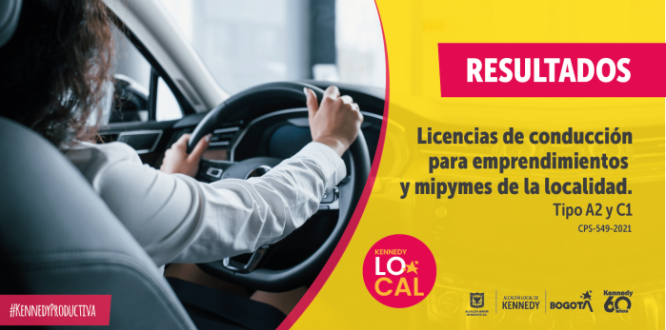 La Alcaldía Local de Kennedy, a través de la Fundación Vinculo Fraternal (Funvifra), ofrecerá formación y certificación en el desarrollo de capacidades y habilidades para la conducción de automotores de categoría A2 o C1 para las personas que conforman y/o representan a las mipymes y/o emprendimientos de la localidad de Kennedy.