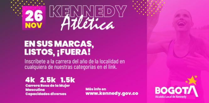 ¡A correr que llegó Kennedy Atlética! 