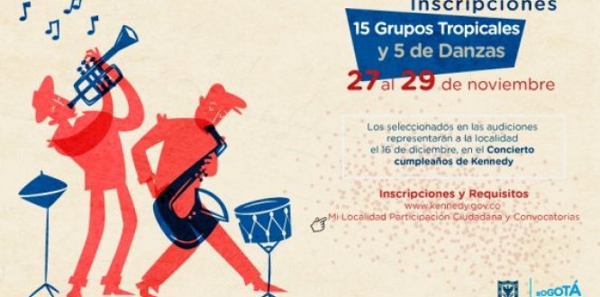 Convocatoria Inscripciones grupos Tropicales y de Danzas Convocatoria Inscripciones grupos Tropicales y de Danzas