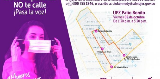 #MujeresSeguras: la campaña de la Alcaldía Local de Kennedy para combatir la violencia contra la mujer