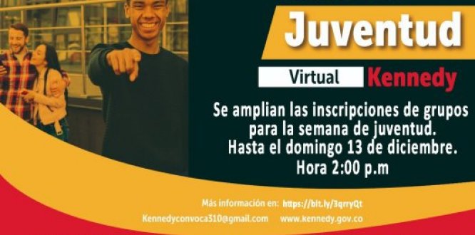 Convocatorias abiertas: ¡participa en la Semana de la Juventud de Kennedy!