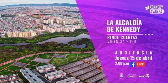 Participa en la Rendición de Cuentas de la Alcaldía Local de Kennedy 2020