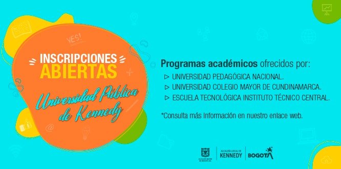 ¡Inscripciones abiertas en la Universidad Pública de Kennedy!