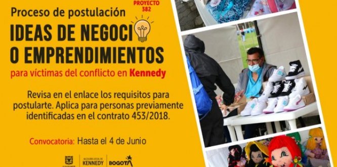 Incentivos para 68 unidades productivas de Kennedy