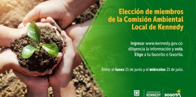 Participa en la elección de la Comisión Ambiental de Kennedy