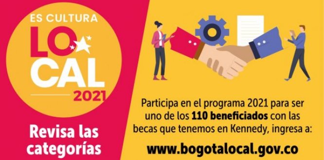 Si te dedicas a una de estas 18 actividades puedes participar por las 110 becas de Es Cultura Local en Kennedy