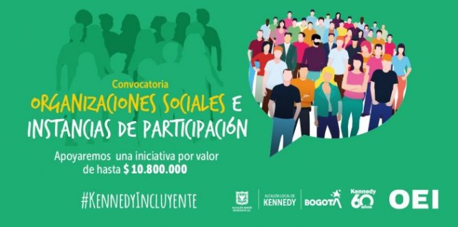 Con la Organización de Estados Iberoamericanos (OEI) tenemos convocatorias para instancias de participación y organizaciones sociales