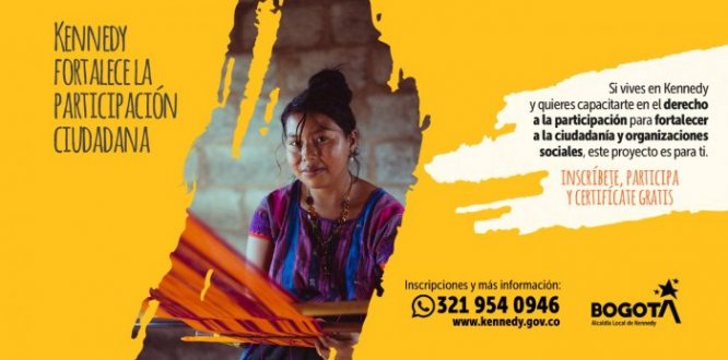 ¿Eres líder o lideresa en tu comunidad y quieres fortalecer tu formación?: La Alcaldía Local de Kennedy tiene una convocatoria para ti
