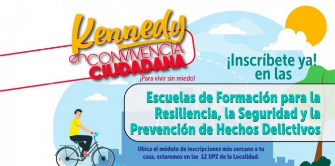 Inscríbete en la Escuela de Formación en Seguridad Ciudadana, Resiliencia y Prevención de Hechos Delictivos