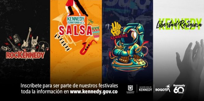 Inscríbete en nuestra temporada de festivales, tenemos más de $ 56 millones en incentivos artísticos