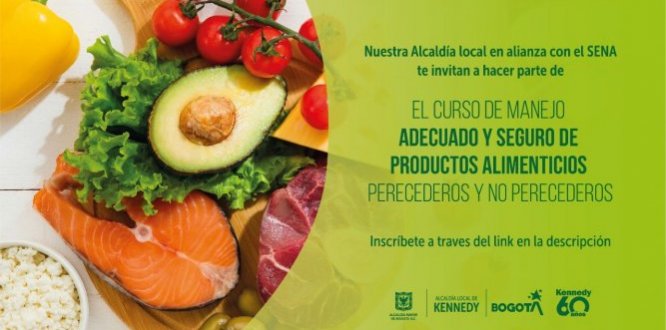 Inscríbete en el curso gratuito de manejo adecuado y seguro de productos alimenticios perecederos y no perecederos