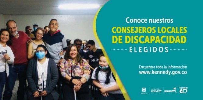 Te presentamos a los nuevos integrantes del Consejo Local de Discapacidad de Kennedy