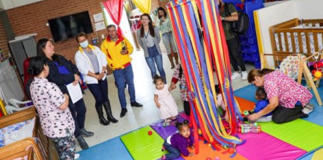 Alcaldía Local de Kennedy invirtió más de $ 340 millones para dotar a nueve jardines de la localidad