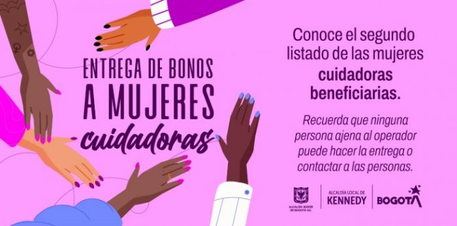 Conoce si fuiste una de las 676 cuidadoras que recibirán el bono por $ 300.000