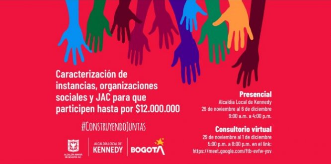 Así podrás fortalecer tu instancia, organización social, JAC y otras con hasta 12 millones de pesos