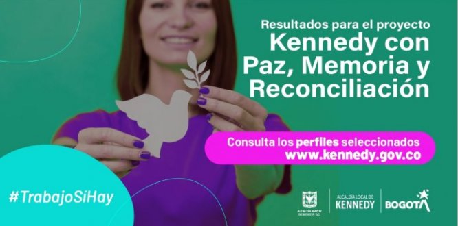 Estos son los constructores de paz y técnicos contables y administrativos seleccionados