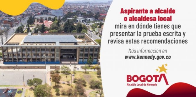 Aspirante a alcalde o alcaldesa local: Mira aquí en qué salón debes presentar la prueba escrita de este sábado 9 de marzo en la Universidad Nacional