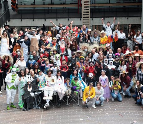 !Boo! Asústate y ríete con las mejores fotografías de Halloween en la Alcaldía Local de Kennedy