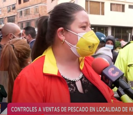 Operativos en Corabastos para verificar estado de pescado en venta