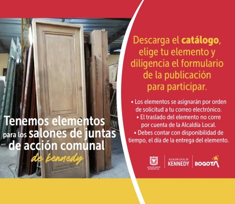 Invitación para Juntas de Acción Comunal 