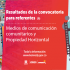 Resultados de la convocatoria para los referentes comunicación comunitaria y propiedad horizontal  