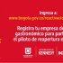 ¡Registra tu empresa y haz parte de la reapertura económica del sector grastronómico!